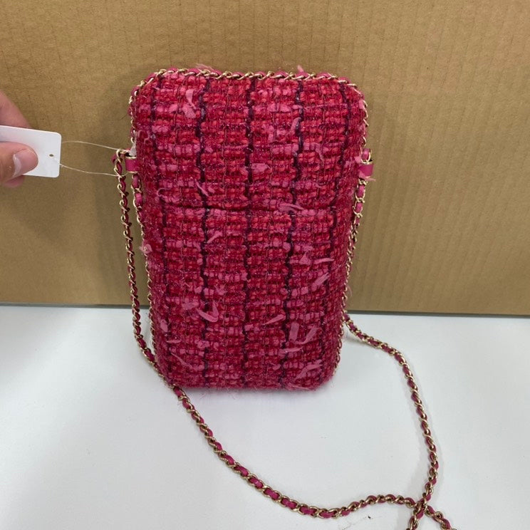 Chanel E S Red Wine Flask Holder