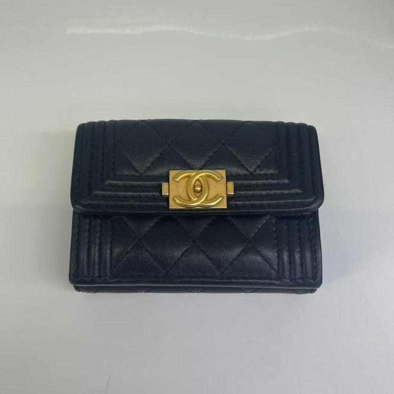 Chanel Leather Quilted Black Clutch 2 | Studio Nafay