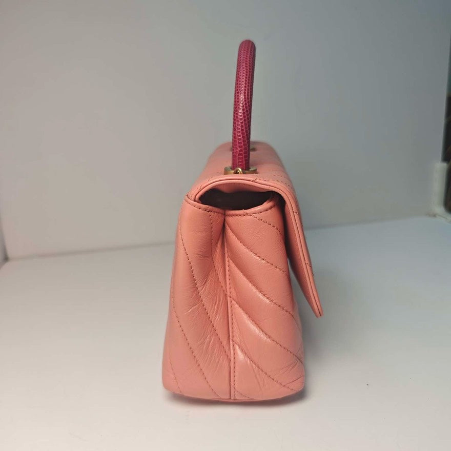 Chanel Small Pink Coco Handbag
