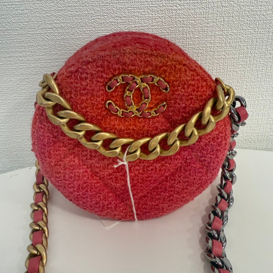 Chanel Tweed Red 2Way Crossbody | Studio Nafay