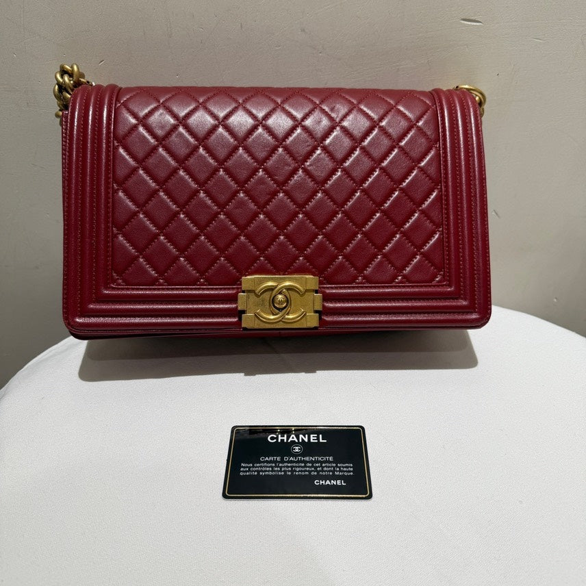 Chanel Boy Leboy Card Handbag Luxury Designer Handbag