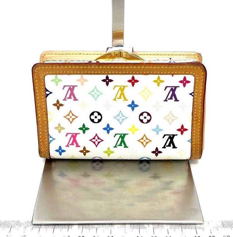 Louis Vuitton Multicolor White Milla Wallet