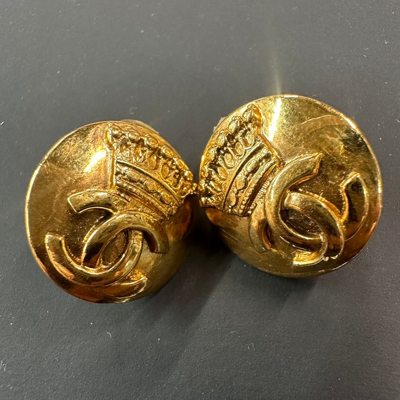 Chanel Gold Bvj Ear Clips Handbag | Studio Nafay