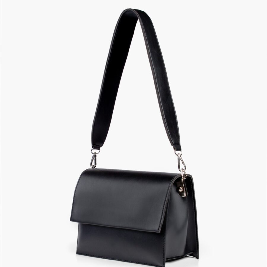 Black mini cross-body bag | Studio Nafay