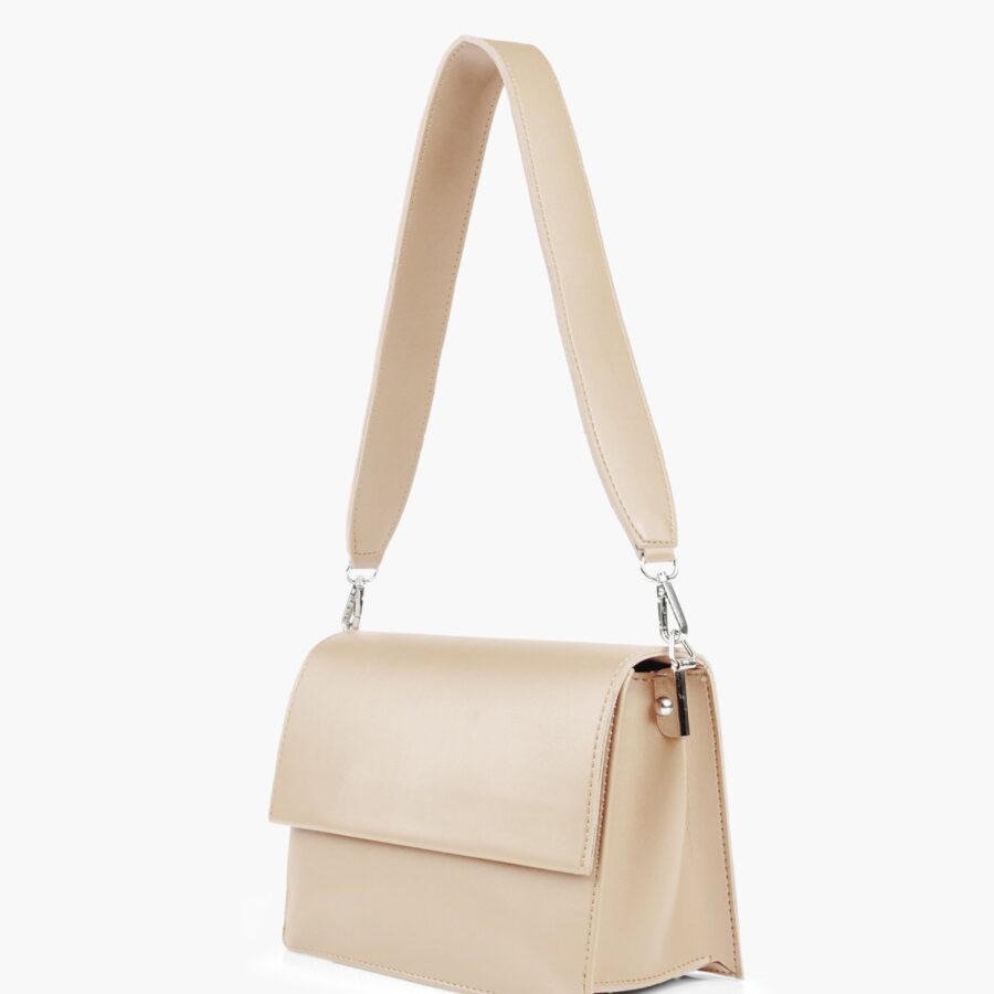 Off-white mini cross-body bag | Studio Nafay