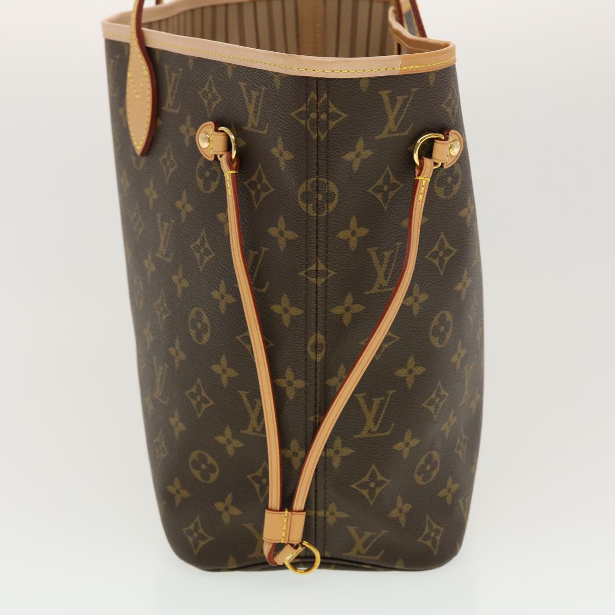 LOUIS VUITTON Monogram Neverfull MM Tote Bag LV Auth S440