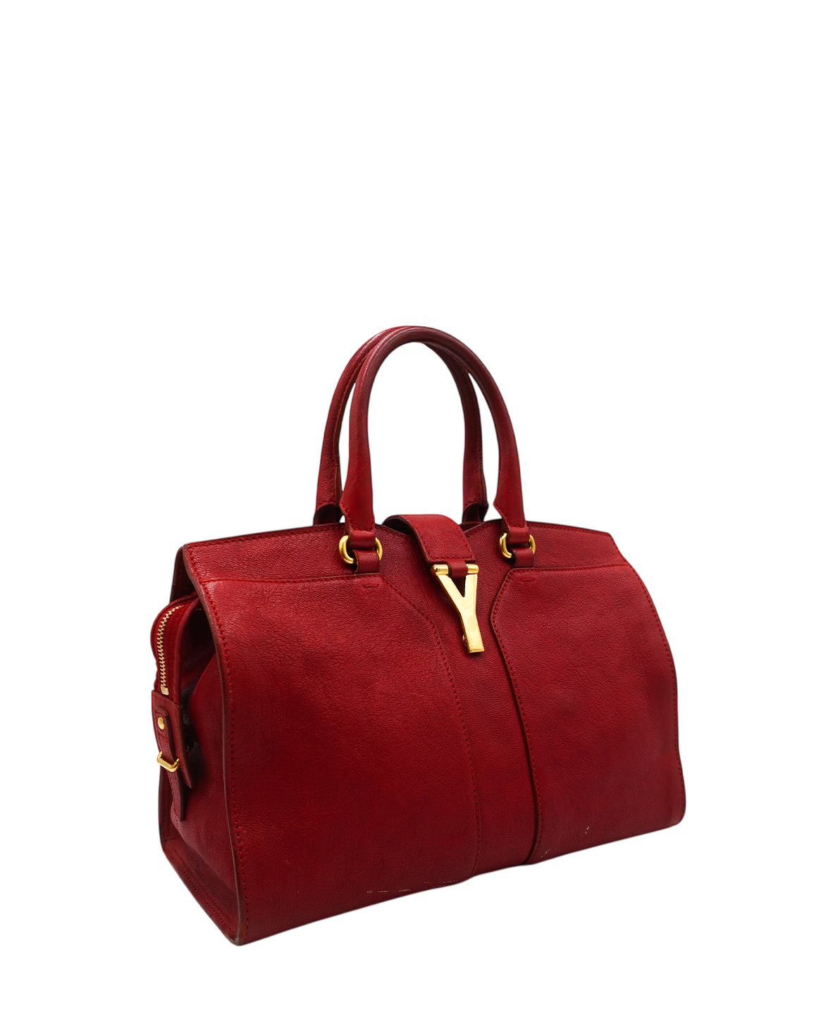 Chyc Cabas Leather Tote Pink
