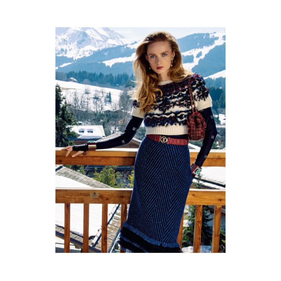 CHANEL Chanel Red Tweed Flap Bag | Studio Nafay