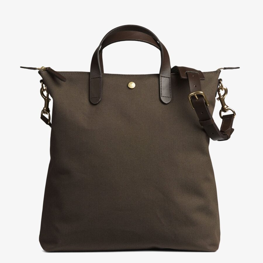 Shopper Army/Dark Brown | Studio Nafay