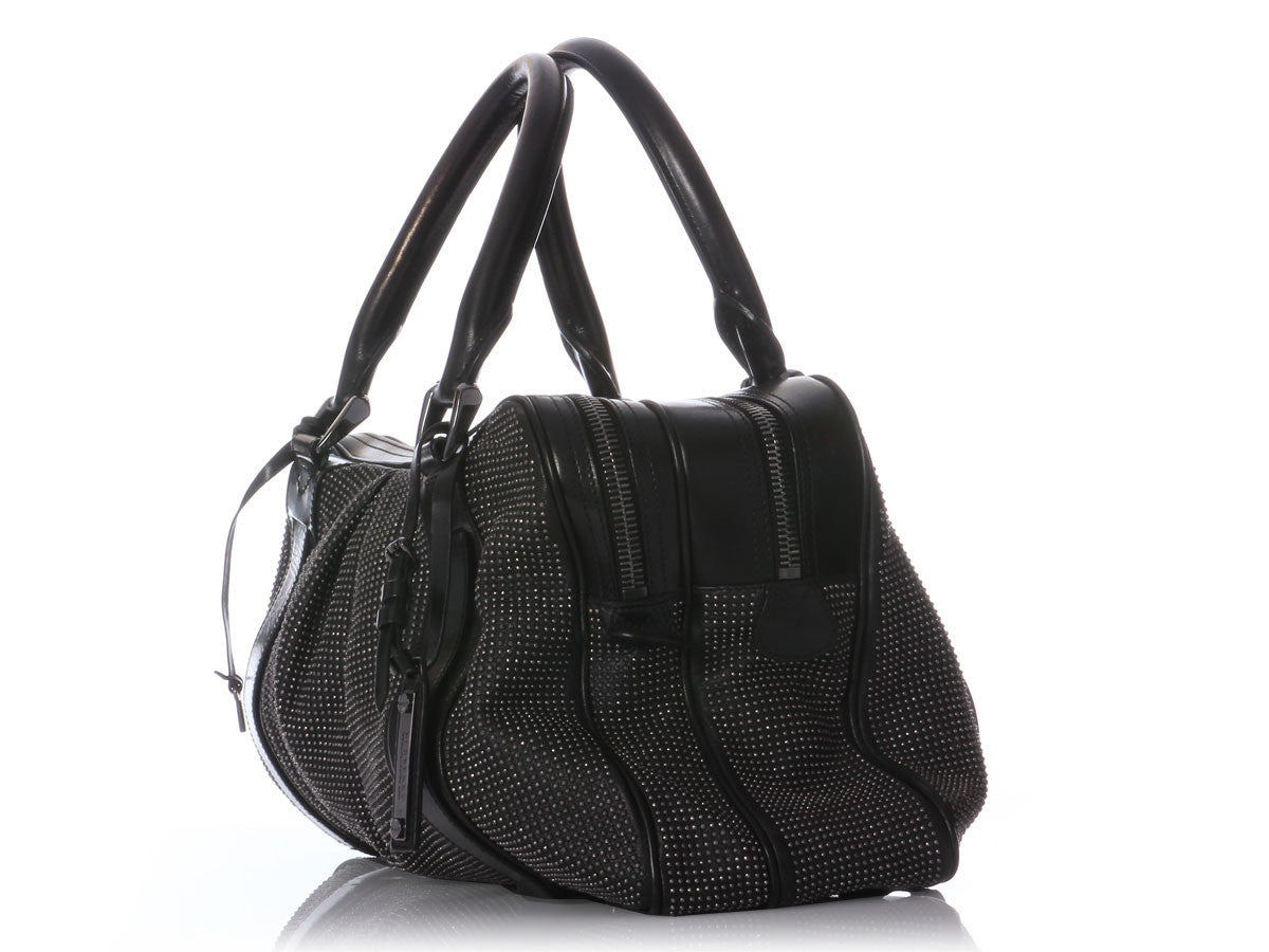 Burberry Small Studded Black Knight Bag