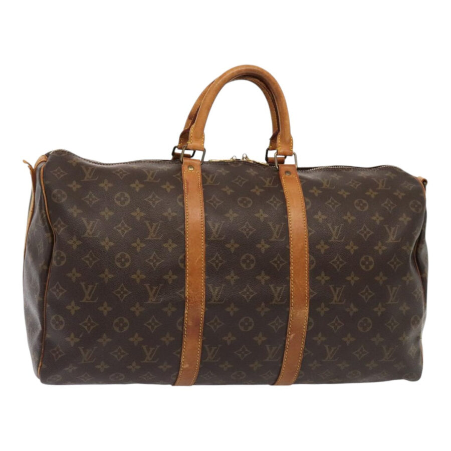 LOUIS VUITTON Monogram Keepall Bandouliere 50 Boston Bag LV Auth tb1121 | Studio Nafay