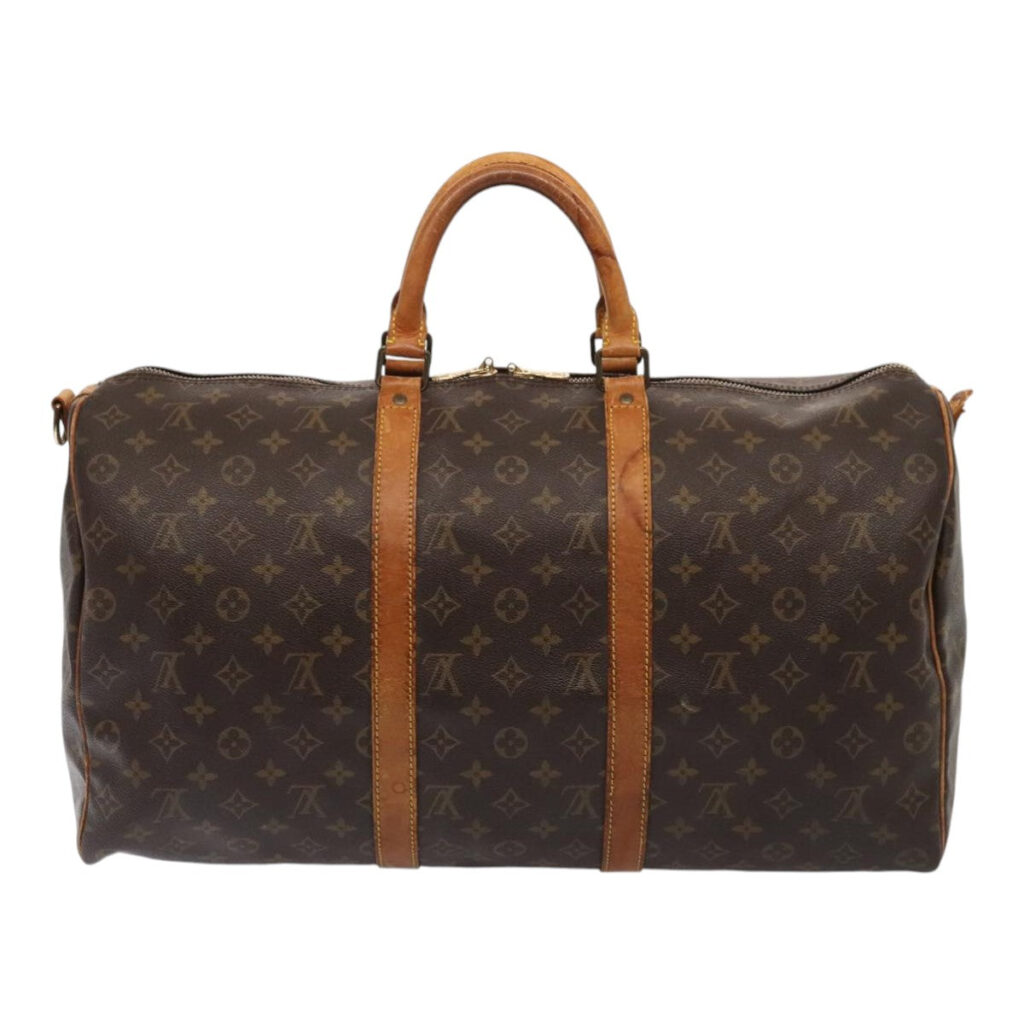LOUIS VUITTON Monogram Keepall Bandouliere 50 Boston Bag LV Auth tb1121 - Product Image 2