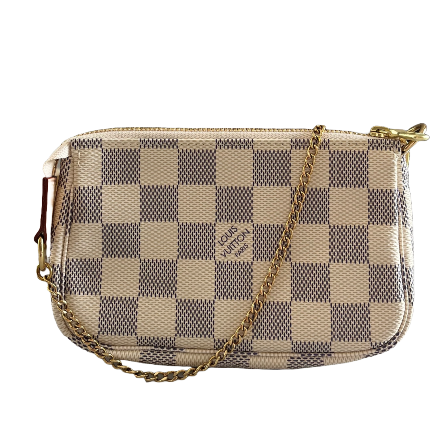 Louis Vuitton Mini Pochette Accessories Damier Azur | Studio Nafay