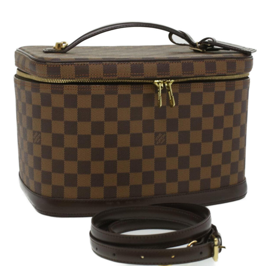 LOUIS VUITTON Damier Ebene Nice Hand Bag SPO 2way LV 32758 | Studio Nafay