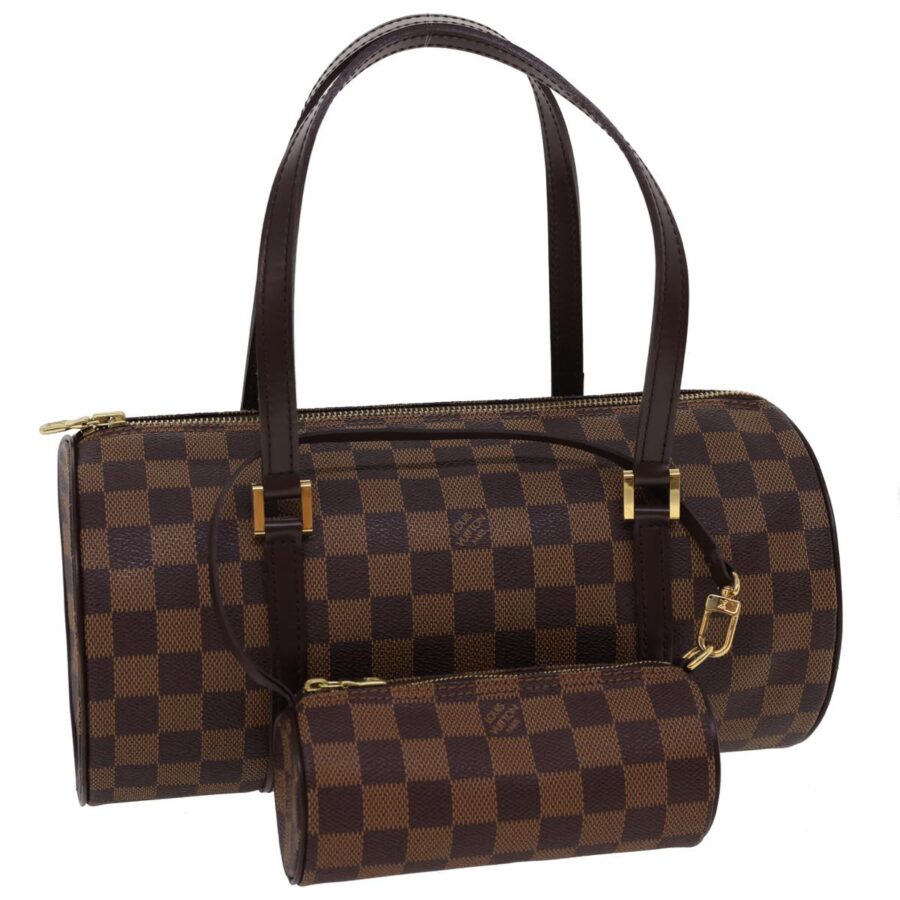 LOUIS VUITTON Damier Ebene Papillon 30 Hand Bag LV Auth 27147 | Studio Nafay