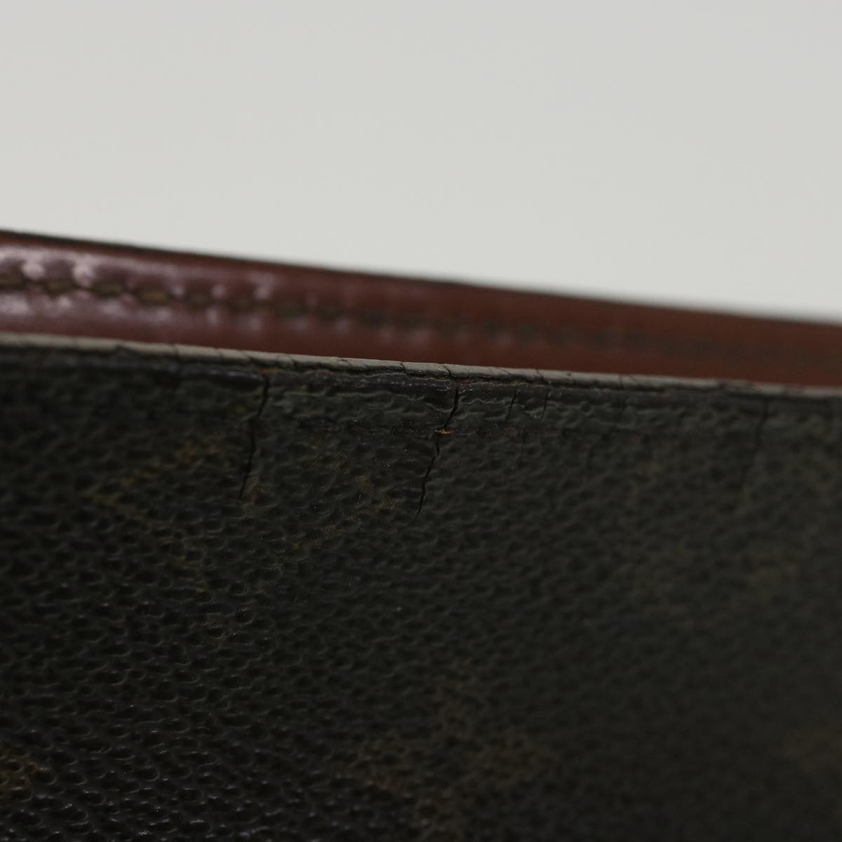LOUIS VUITTON Monogram Pochette Homme Clutch Bag LV ti983