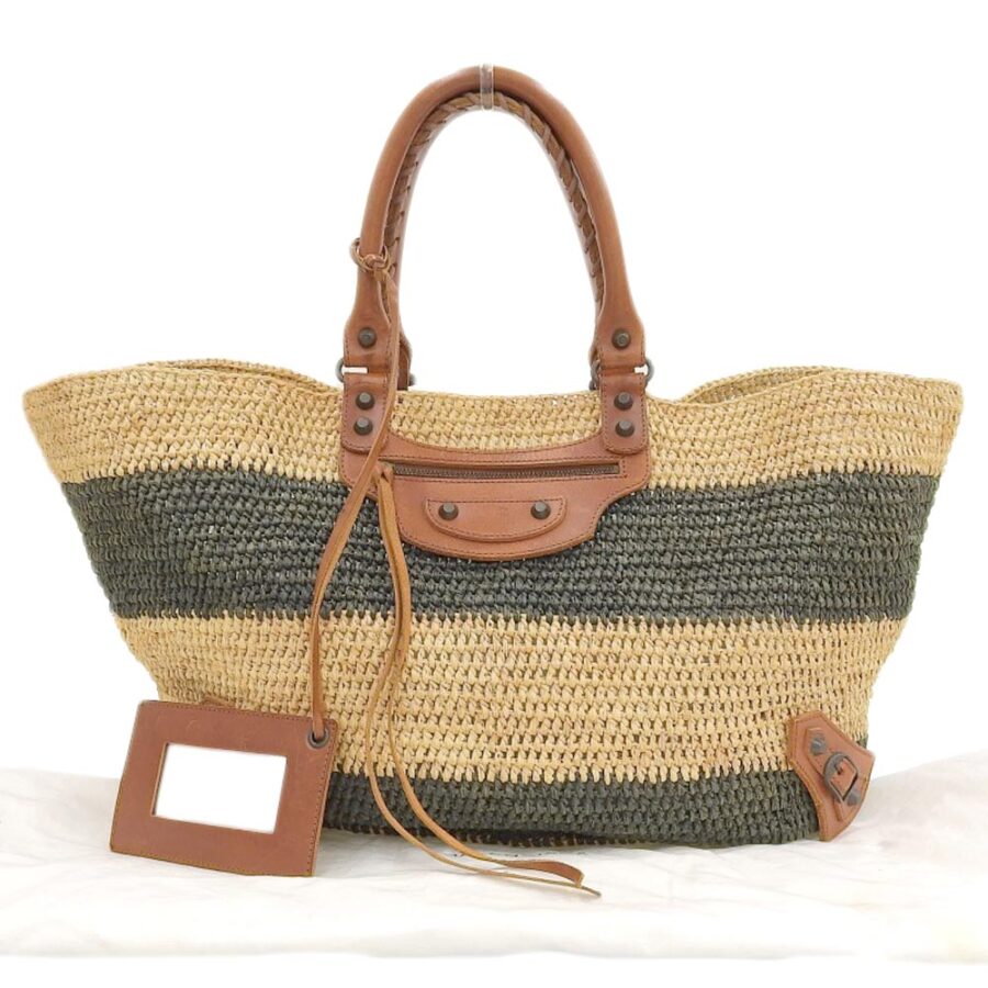 Balenciaga Raffia Handbag | Studio Nafay