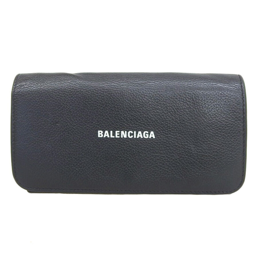 Balenciaga Leather Long Wallet 594289 | Studio Nafay