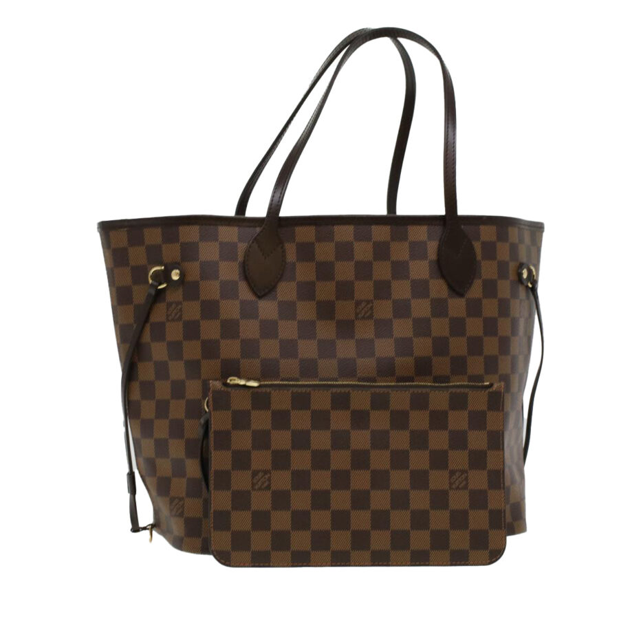 LOUIS VUITTON Damier Ebene Neverfull MM Tote Bag LV tp543A | Studio Nafay