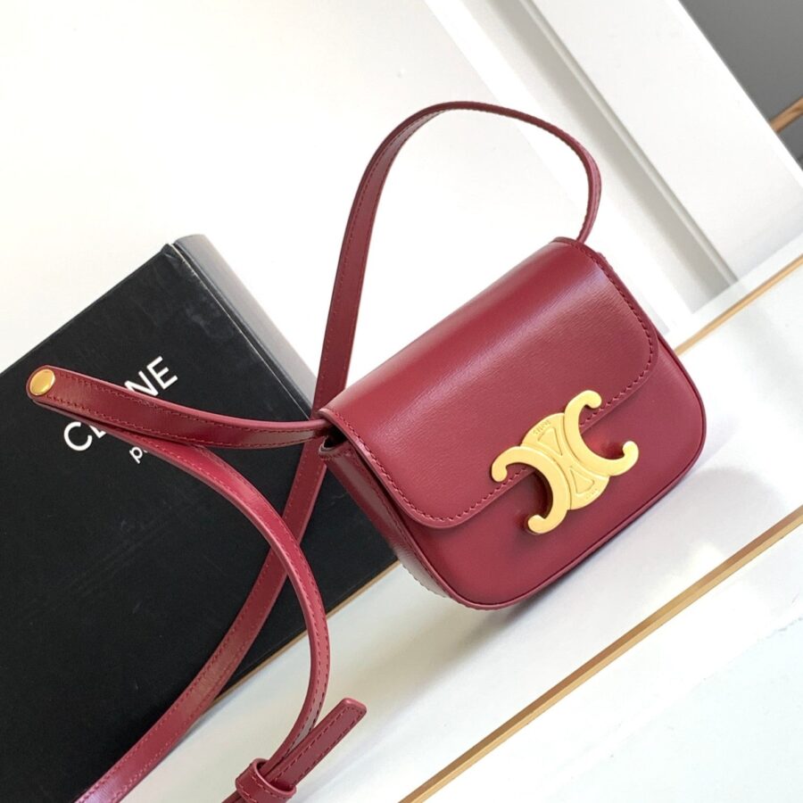 TEEN TRIOMPHE 11CM RED CALFSKIN | Studio Nafay