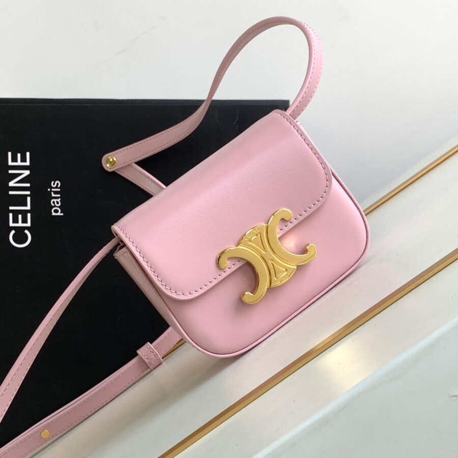 TEEN TRIOMPHE 11CM LIGHT PINK CALFSKIN | Studio Nafay