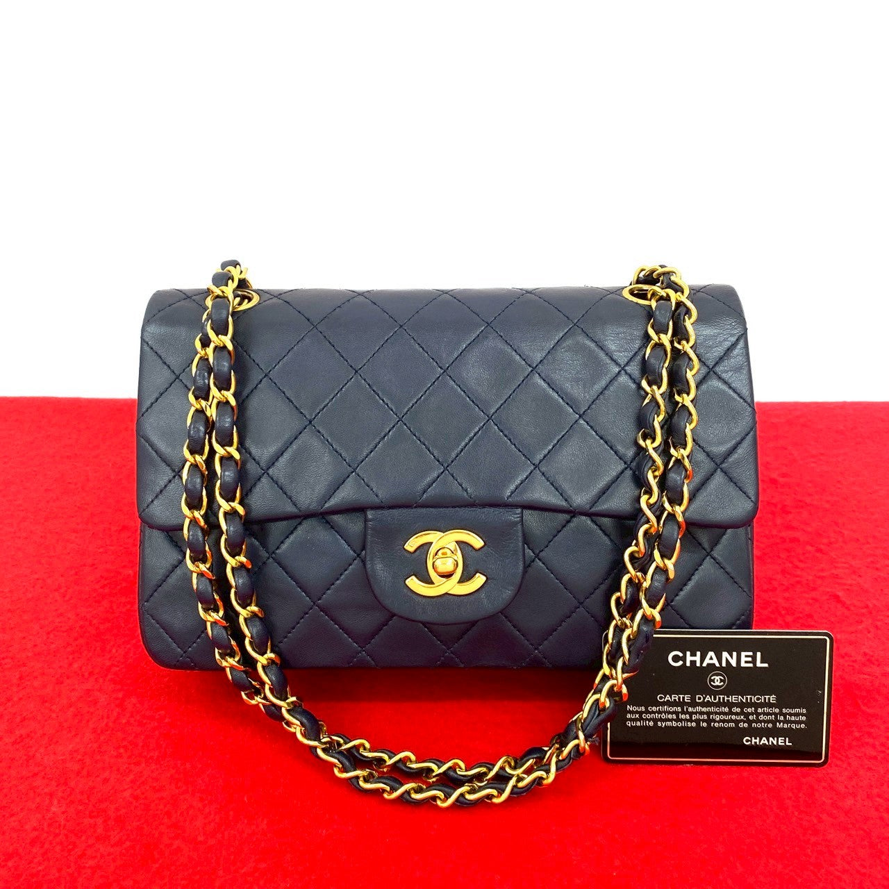 Chanel Matelasse Lambskin 2way Shoulder Bag