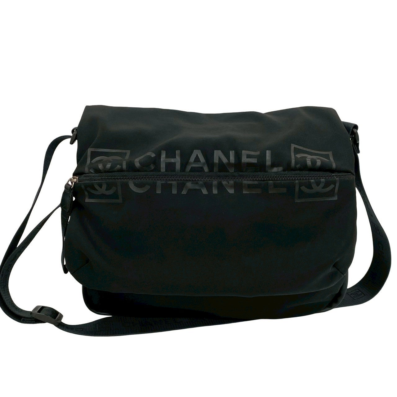 Chanel Nylon Rubber Shoulder Bag