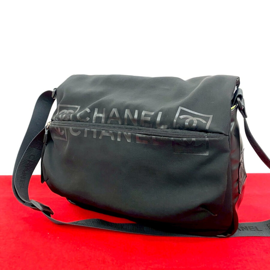 Chanel Nylon Rubber Shoulder Bag | Studio Nafay