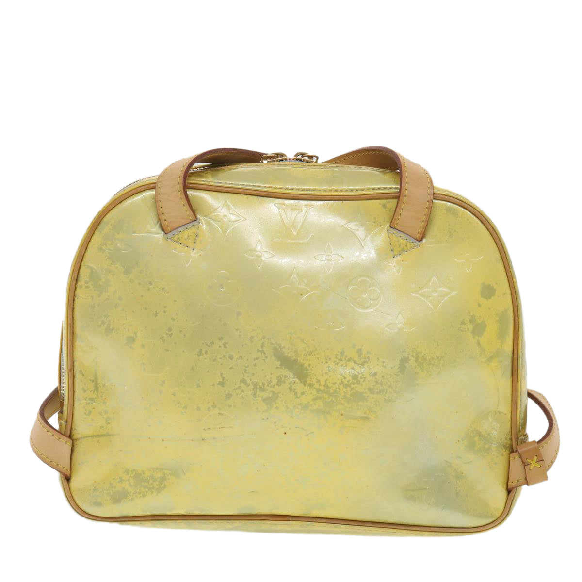 LOUIS VUITTON Monogram Vernis Marley Backpack Gris LV yk6191B