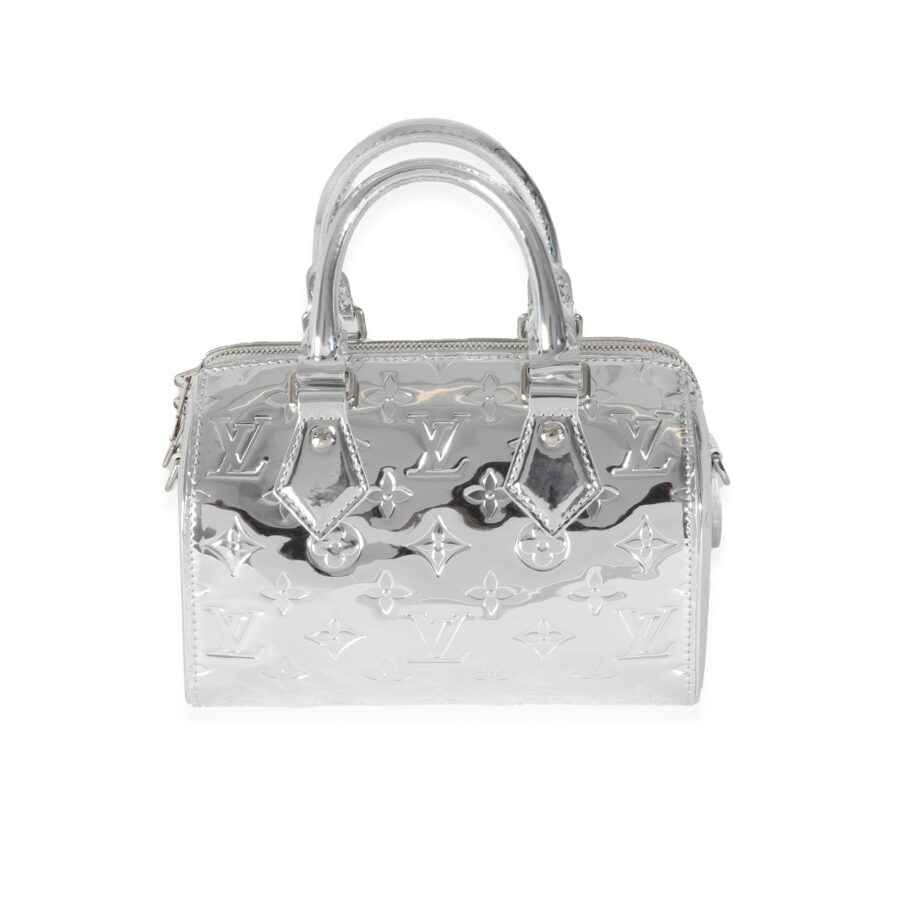 Louis Vuitton Sier Monogram Miroir Speedy Bandouliere 20 NM | Studio Nafay